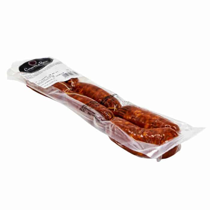 chorizo ​​en un paquete de frescura chorizo im frische pack front